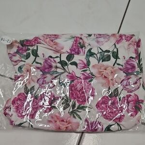 Jules and Belle pink long sleeve floral dress 12-18 month